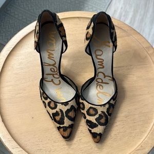 Leopard heel